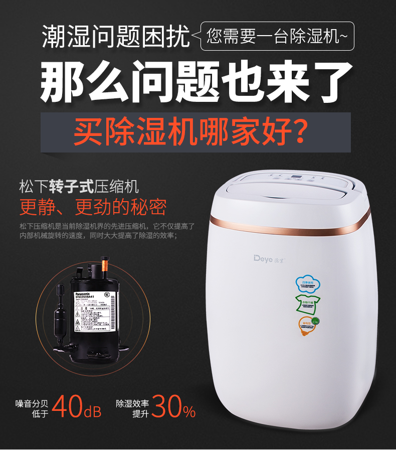 你是人間四月天——德業(yè)除濕機（一）